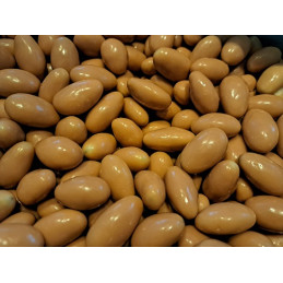 Amandes croquantes enrobées de caramel beurre salé