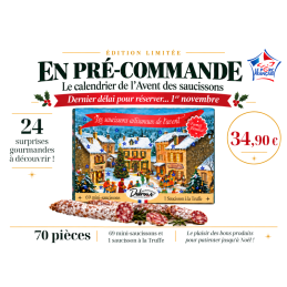 Calendrier de l'avent 2026 - 70 pièces